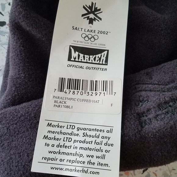 🍁Salt Lake 2002 Paralympic Cuffed Hat🍁 - Picture 2 of 5